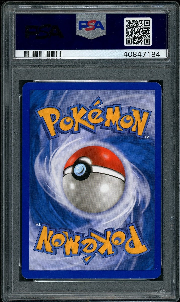 Pokemon GHOST STAMP ERROR Professor Elm's Training EX Dragon