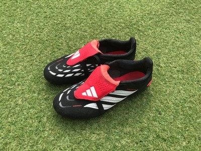 Adidas Predator Elite Fold Tongue Black FG J -Kids Size UK 3.5 Free 24hr Tracked