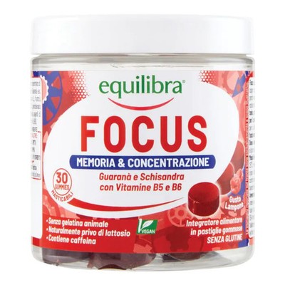 Equilibra Focus Memory & Concentration Supplement 30 Gummies