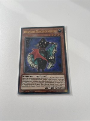 Yu-Gi-Oh! Magischer Musketier Starfire DUOV-DE072 Ultra Rare 1. Auflage NM