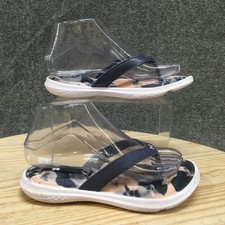 Under Armour Sandals Youth 4 Blue Tie-dye Marbella VII Flip-Flops Comfort Casual