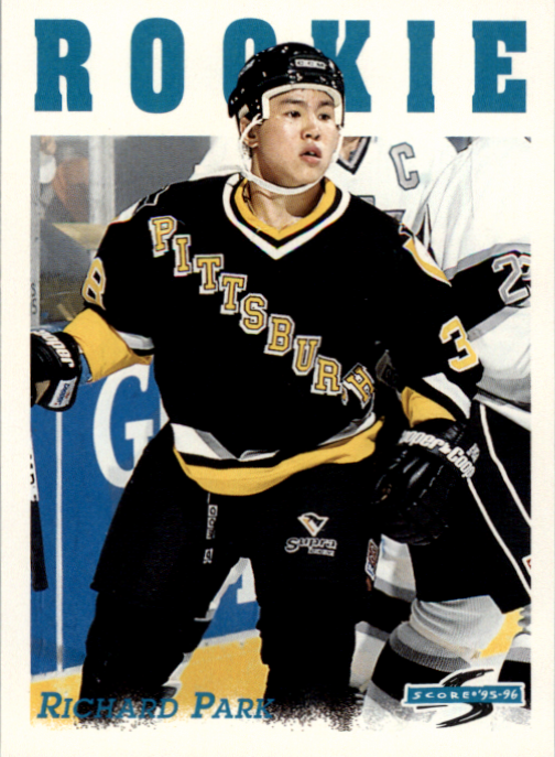 Richard Park 1995-96 Score #295 Pittsburgh Penguins NHL Hockey