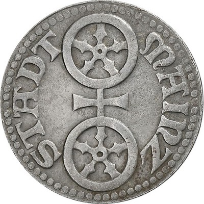 [#1511312] Deutschland, Stadt Mainz, 10 Pfennig, 1918, vz(50-53), Eisen