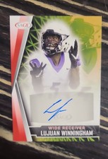 2022 SAGE Low Series - Autographs Lujuan Winningham #A-LW Red (AU, RC)