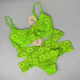 Agent Provocateur Margot Green 32C/2 Set NWT