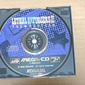 Lethal Enforcers 2 Western Mega CD Japan 2g