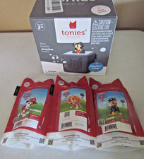 Tonies Toniebox Starter Set Gray Bundle with Playtime Puppy Marshall Skye Chase