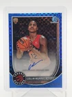 COLLIN MURRAY-BOYLES 2025-26 BOWMAN CHROME ROOKIE AUTO BLUE X-FRACTOR /150 Q7372