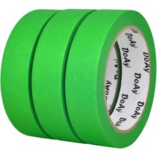 3 Pack Green Painters Tape - Masking Tape 1 Inch Wide - Multi-Surface, Adhesi...