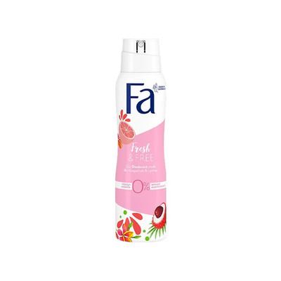 Fa deodorant Fresh & Free POMEGRANATE & LYCHEE spray 150ml-FREE SHIPPING