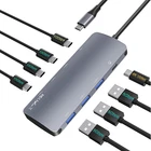 USB C Hub 10Gbps, USB C Splitter with 4K@60Hz Video Output, 100W Power Delivery