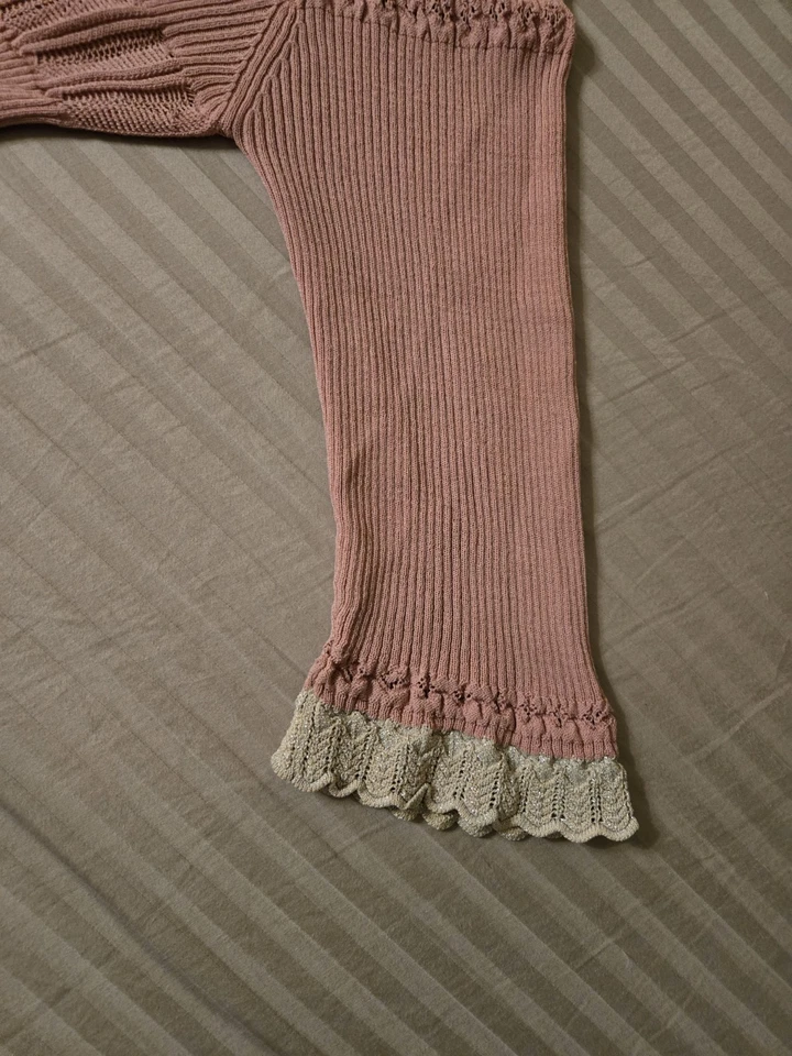 Blusa Mujer "Joseph A" Rosa Tejido Algodón Talla XL Foto 2 de 4