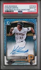 2025 Bowman Konnor Griffin HTA Chrome Prospect Autograph PSA 10
