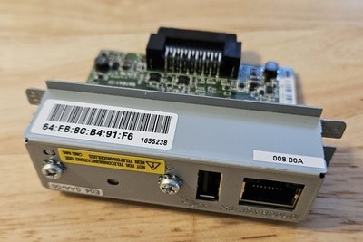 Epson UB-E04 Ethernet/USB Interface C32C881008, TM T88VI T88V T70II U220 H6000