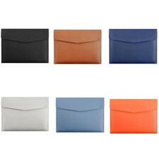 Letter Size Leather Document Case for Business Meetings Document Management