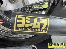 Heat resistant sticker Yoshimura mechanical curve black and gold complete reprod