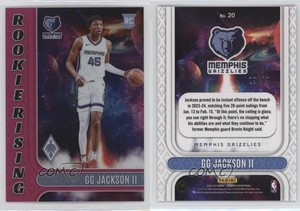 2023-24 Panini Phoenix Rookie Rising Pink /99 GG Jackson II #20 RC