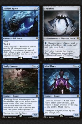 mtg umbris fear manifest commander deck Umbris, Fear Manifest - Blue/Black - 076 - (Extended Art)