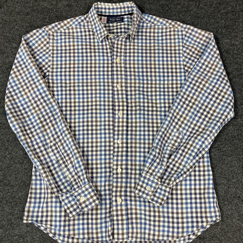 Blade + Blue San Francisco Button Up Shirt Casual USA made Men’s M Stripped Blue