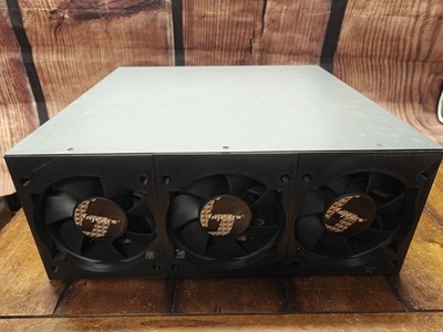 ASRock BC-250 mining server Empty Case - Upgraded Fans Quiter, Low Pitch 