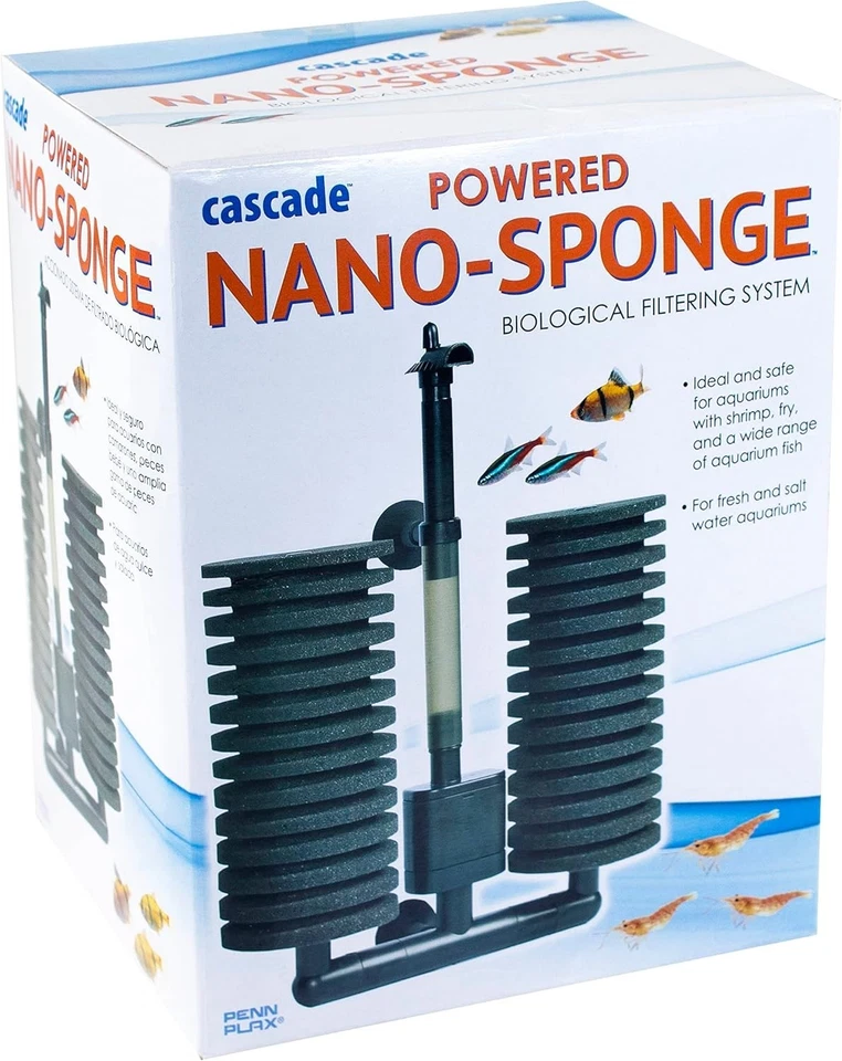 Cascade Powered Aquarium Nano Sponge Filter - Image 2 of 4