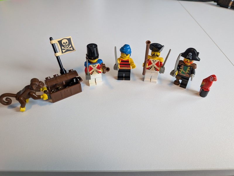 LEGO Pirates: Sea Mates 6252 set Vintage Complete Set 1993 Edition