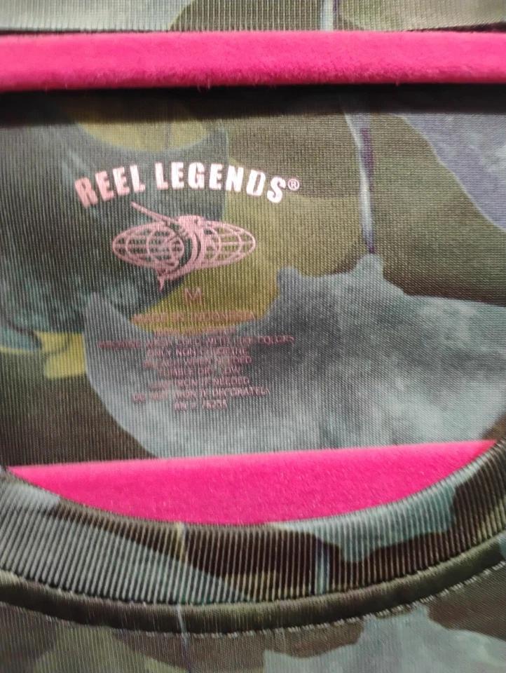 Reel Legends Nwot Sting Ray Men's Size Large Fishing Shirt - Image 3 of 4