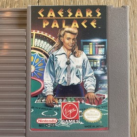 Caesars Palace (Nintendo Entertainment System NES, 1991) Cartridge w/ Manual 