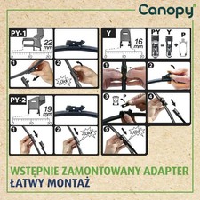 Balais d'essuie-glace Porsche BOXSTER