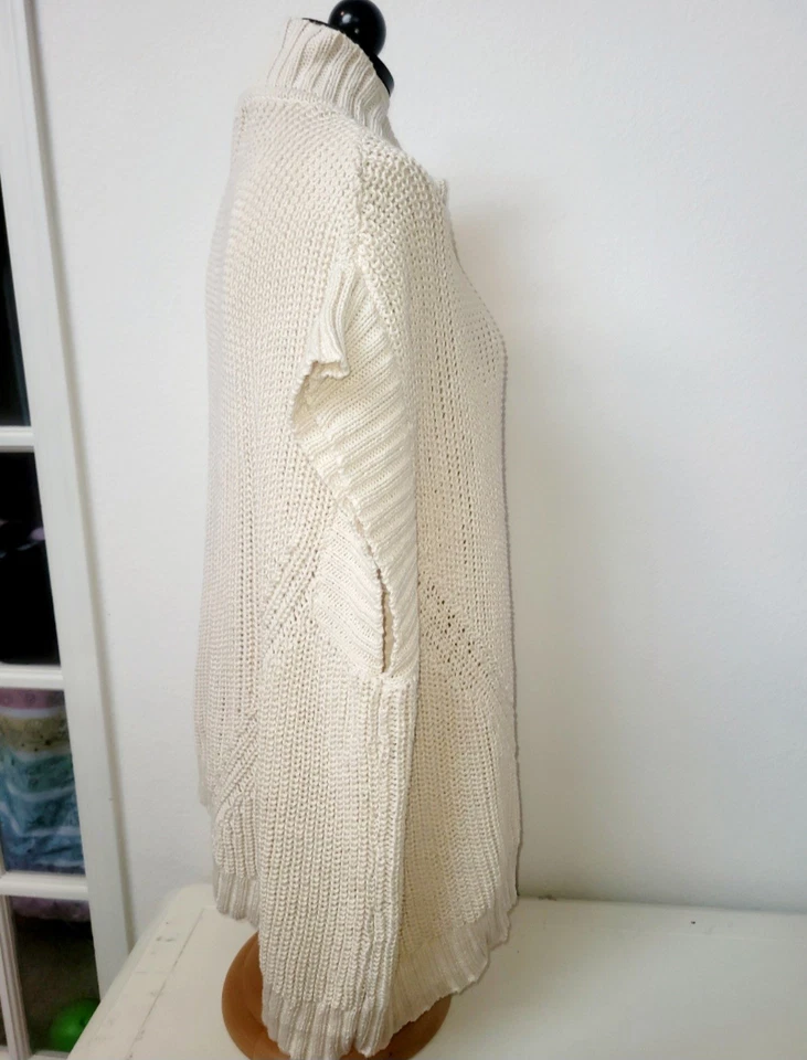 Poncho tejido algodón NEON BUDDHA suéter Katherine nuevo con etiquetas para mujer talla M Foto 4 de 4