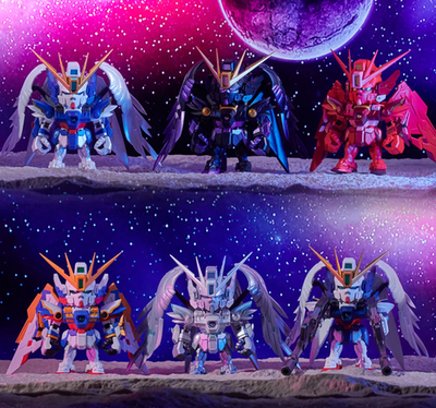 BANDAI Namco QMSV Mini Wing Gundam Zero EW Series Blind Box