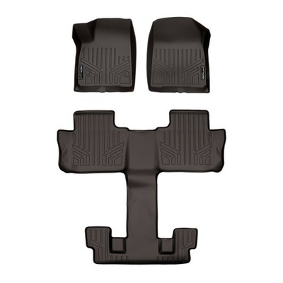 SMARTLINER 3 Rows Custom Fit Floor Liners For 2020-2025 Cadillac XT6 6 Passenger