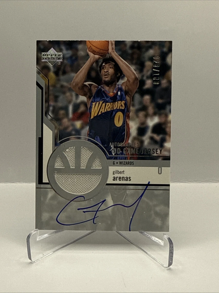 Gilbert Arenas Basketball Autographed Sports Trading Cards