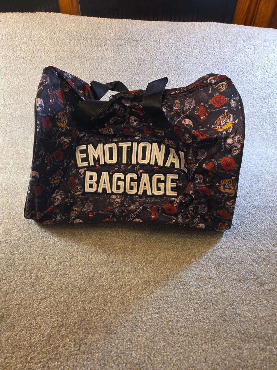 Assholes*s Live Forever Gym Bag OG HARDY Duffle Black Zipper