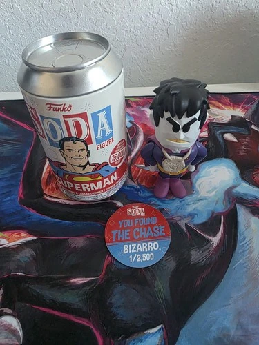 CHASE LIMITED EDITION Bizarro Superman Funko Soda DC Comics Detective Villain LE