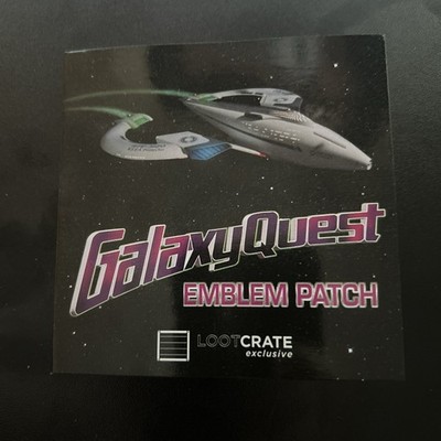 Loot Crate Patch 2015 Galaxy Quest Emblem Patch Neu 