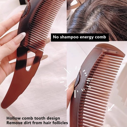 1-4PCS Dandruff Removal Scalp Hair Combs Hair Dressing Comb Self-Cleaning Comb - Picture 5 of 15