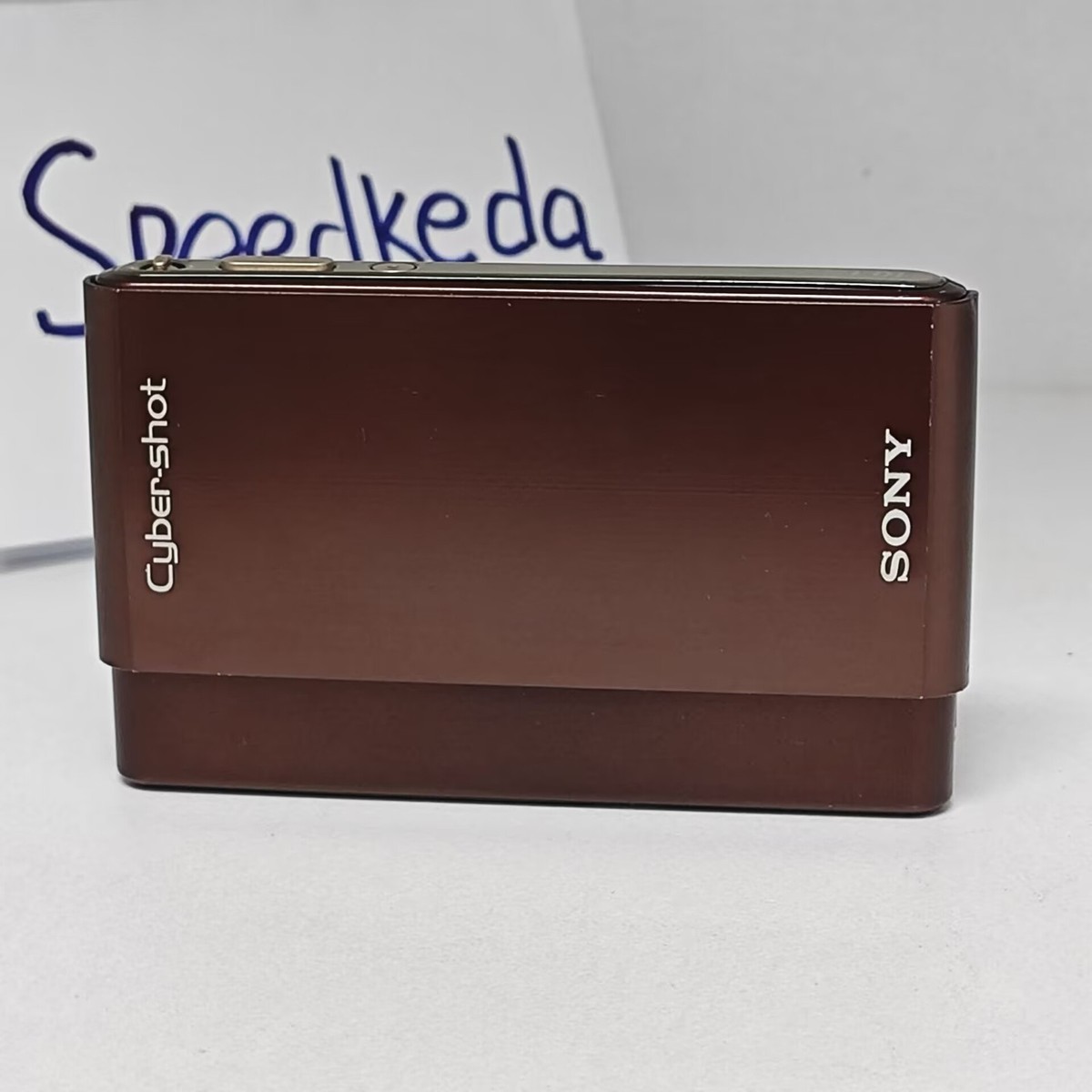 SONY Cyber Shot DSC-T77 10.1MP CCD Vintage Digital Camera Brown | eBay