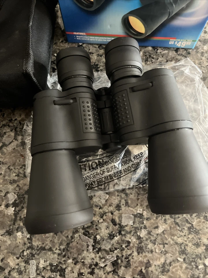 Binoculares Vivitar 7 x 50 aumento - óptica recubierta de UV - ¡Caja original usada en excelente estado! Foto 2 de 3