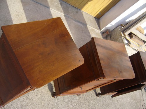 COMODINI CAPPUCCINI LUIGI FILIPPO 800' ORIGINALI RESTAURATI SPETTACOLARI RARITA' - Foto 3 di 7
