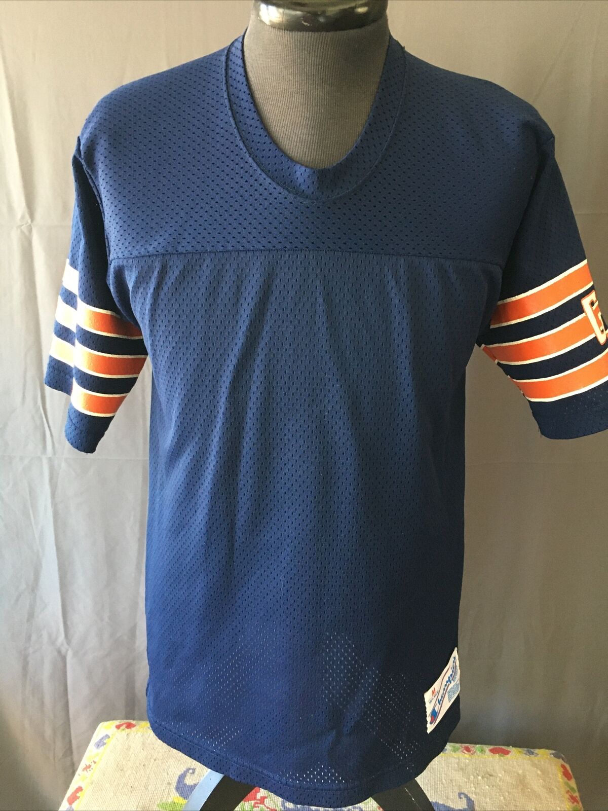 Vintage Chicago Bears Jersey Champion Made in USA G. S. H. Medium