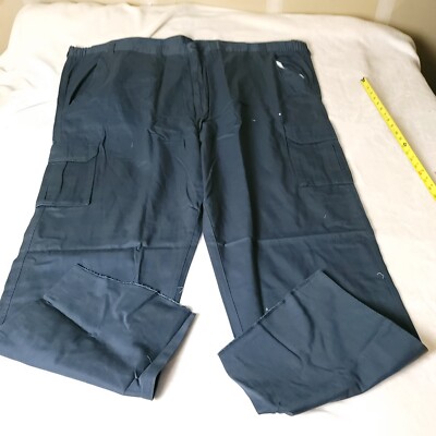 Boulder Creek Cargo Pants Mens Big Tall 64 38L  Blue  Chino Cotton Khaki