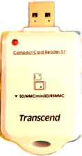 Transcend TS-RDS1 Compact Memory Card Reader ...