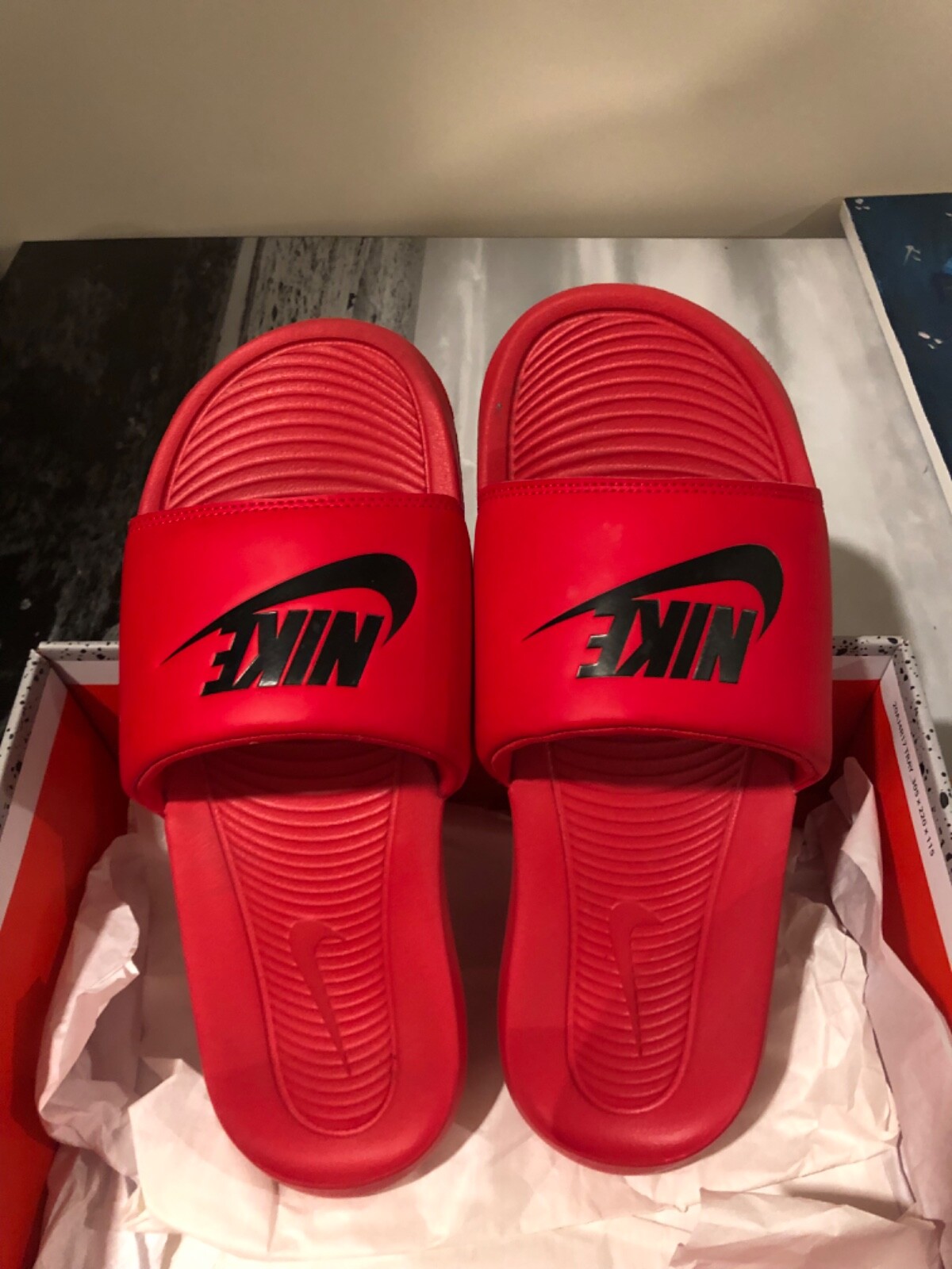 Nike Men's Size 10 Comfort Slides for Casual Wear-image