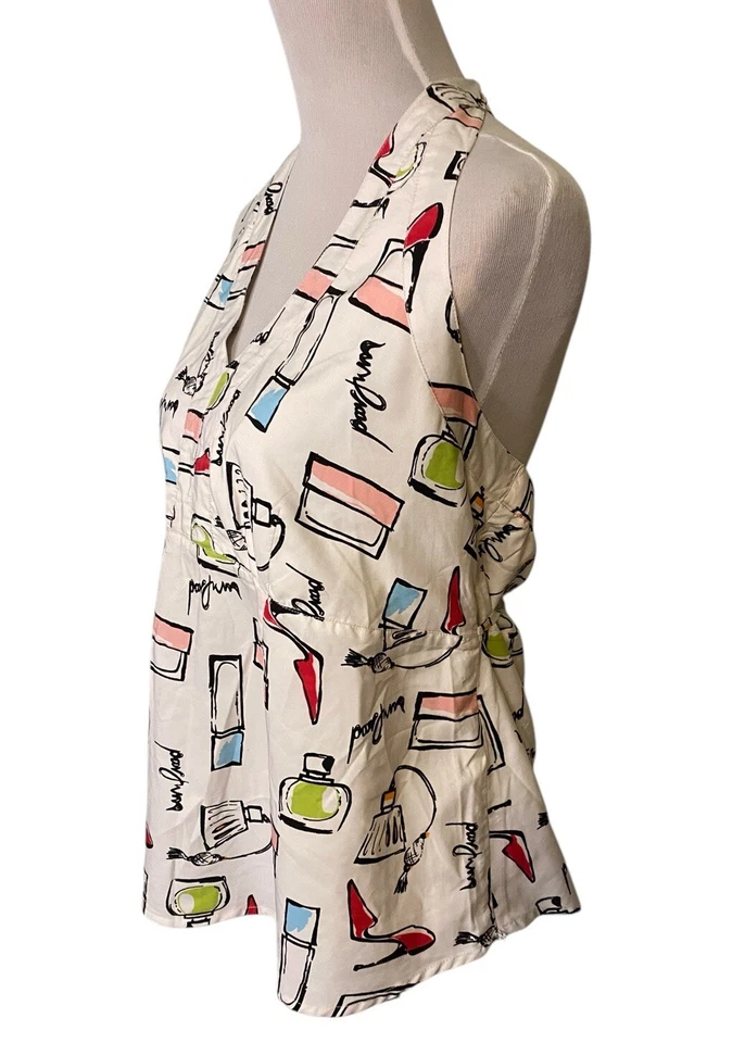 Топ с бретелью через шею для беременных размер M ретро причудливый Zero 2 Nine - Изображение 4 из 4