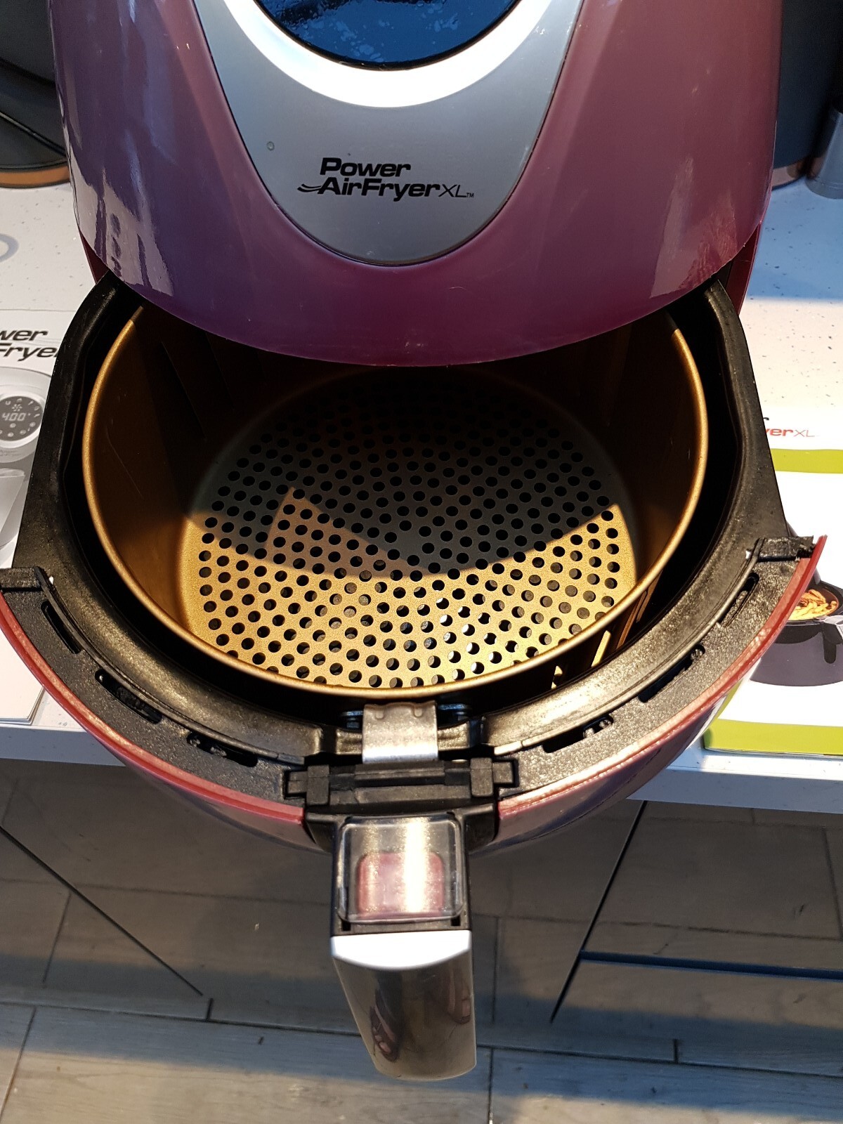 Power Air Fryer XL 5 Litre Digital Convection Cooker Black Low Fat