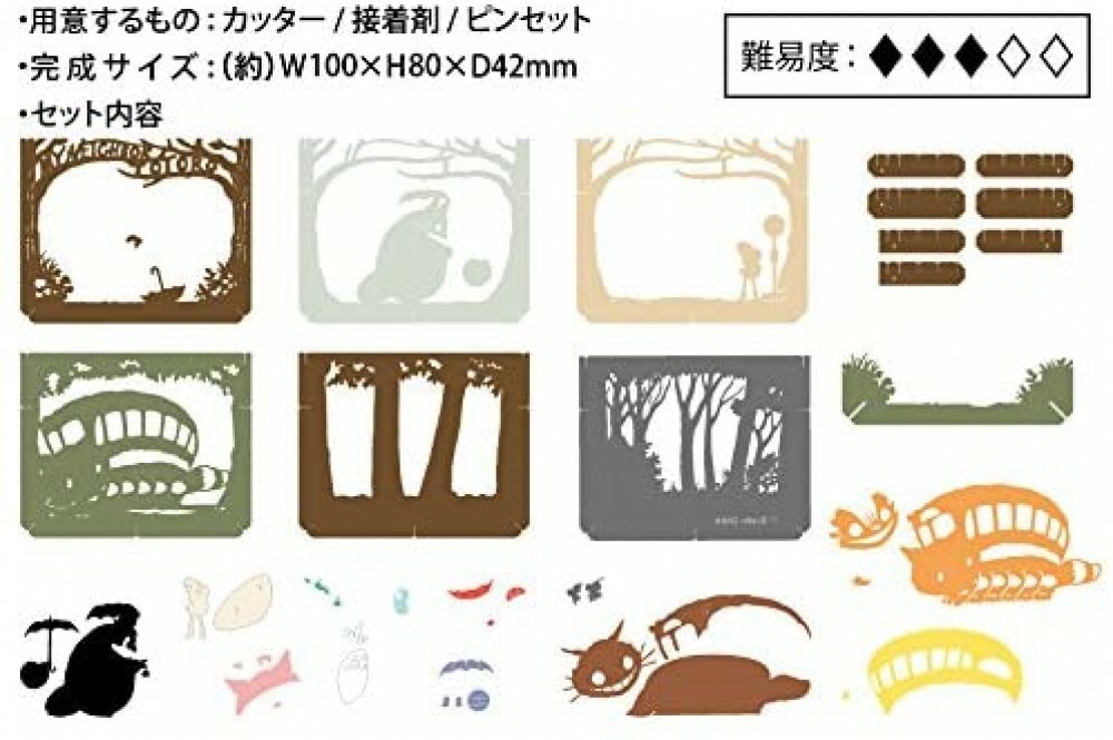 Ensky Paper Theater My Neighbor Totoro Strange Encounter Japan For Sale Online Ebay