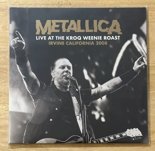 Metallica "Live At The KROQ Weenie Roast Irvine, CA 2008" 2-LP Clear Vinyl SS