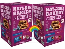 2 Packs Nature's Bakery Fig Bars Variety Pack 2 oz, 32 ct Each Pack