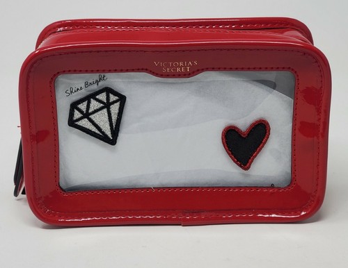 Small Cube Makeup Bag Red NWT | eBay